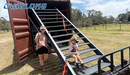 沧龙集团钢结构再获认可，澳洲客户验收满意